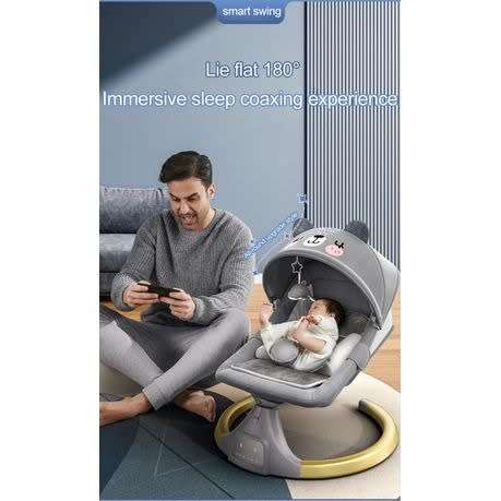 3 in 1 Electric Swing Rocker for New Born Baby 0 to 2 Years