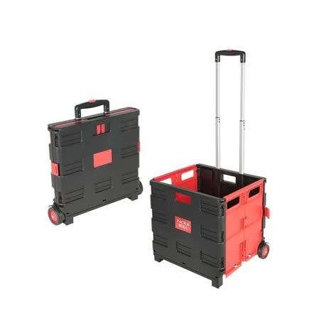 Double-Wheel Shopping Cart