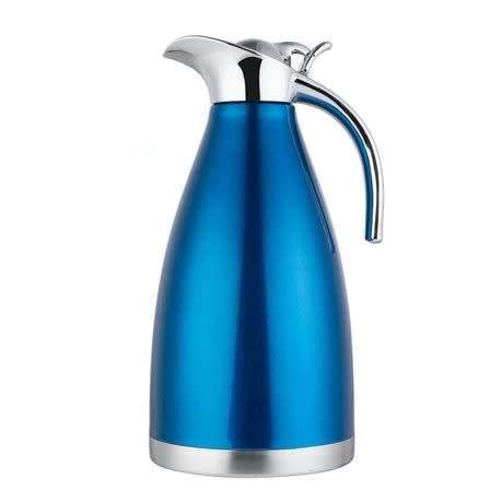 Stainless Steel Flask Jug - 1.5 - Blue