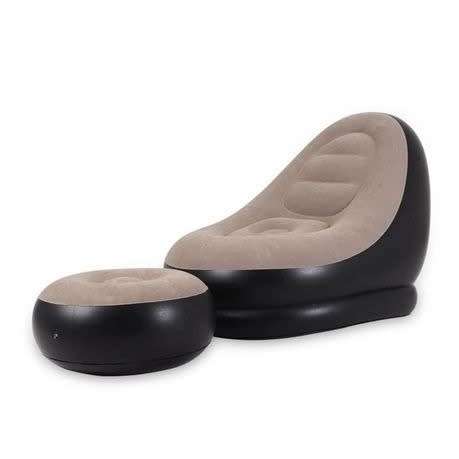 Inflatable Lazy Sofa With Foot Stool-TI71