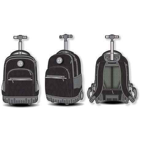 New Kings Bag School Trolley Bag School Bag Luggage Rolling Backpack