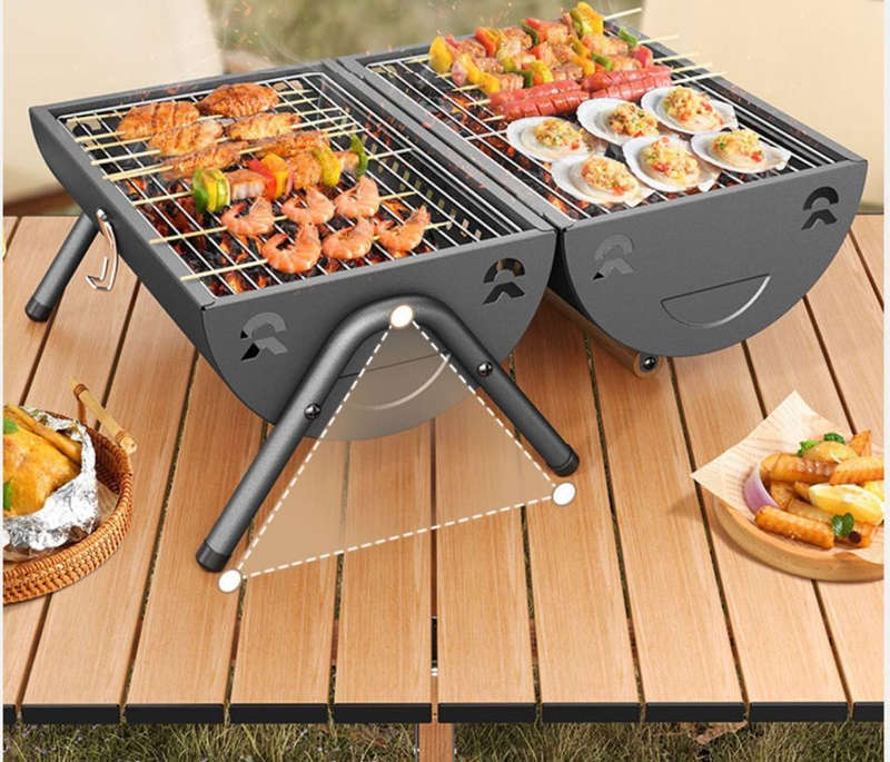 Portable Double Sided Grill & Roast Oven