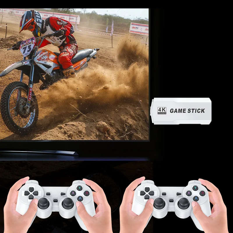 M2 Video Game Console 10000Games 4K HDMI 3D Game Stick