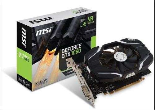 nVidia Geforce GTX 1060 3GB 3D Card