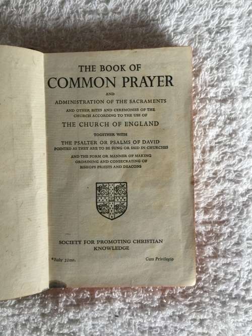 1915 Book of Common Prayer, Psalter & Hymns A&M, William Clowes & Sons