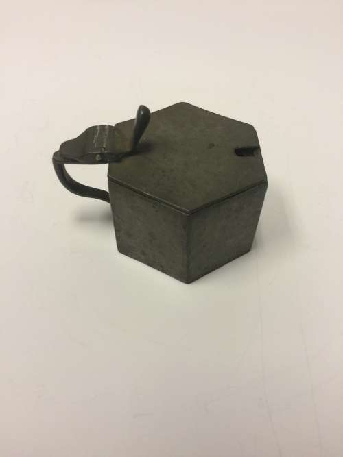 Vintage Craftsman Pewter Sheffield England Ink well
