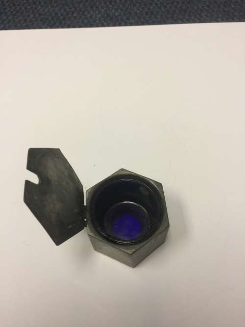 Vintage Craftsman Pewter Sheffield England Ink well