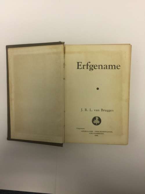 Erfgename -- JRL (Kleinjan ) van Bruggen