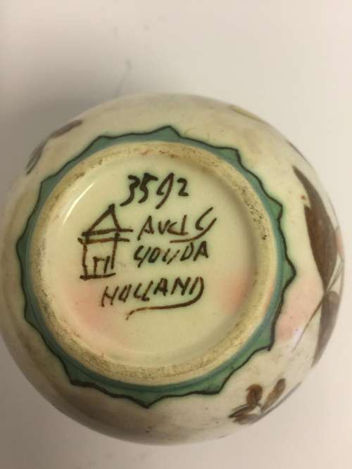 Vintage Small Gouda Vase - Gouda Holland