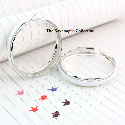 The Kavanaghs Collection - Large Colorful Gipsy Hoop Earrings