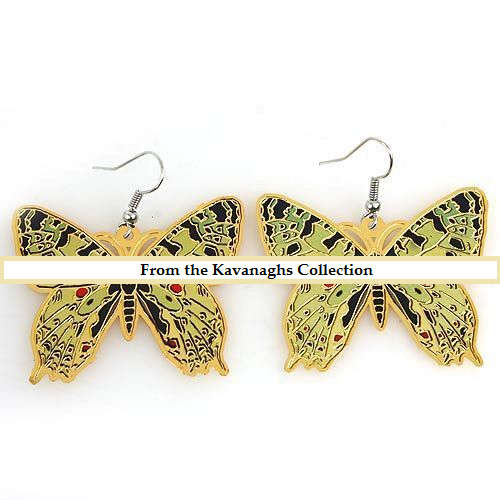 The Kavanaghs Collection - Beautiful Copper Butterfly Earrings