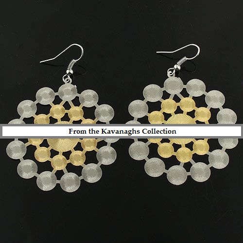 The Kavanaghs Collection - Beautiful Copper Circular Earrings