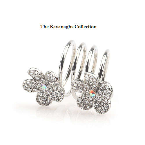 The Kavanaghs Collection - Simulated Pave Diamond Ring