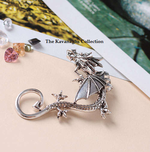 The Kavanaghs Collection - Antique Style Dragon Earclip
