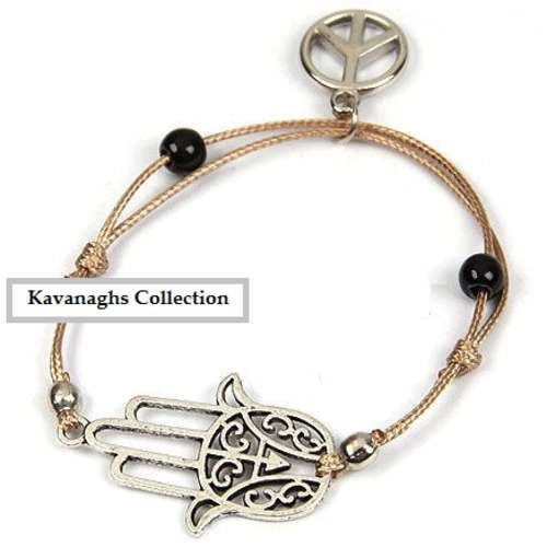 From the Kavanaghs Collection - Tan Colored Cord Bracelet