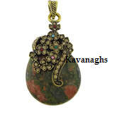 The Kavanaghs Collection - Antique Style Unikite Pendant