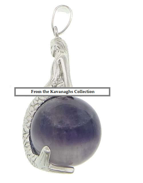 The Kavanaghs Collection - Beautiful Amethyst Mermaid Pendant