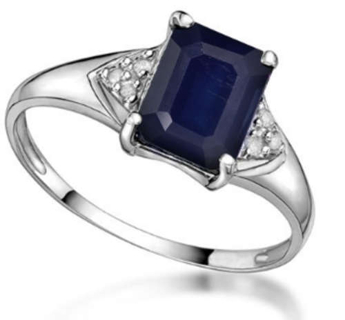 The Kavanaghs Collection - Exquisite 1.67cts Genuine Sapphire and Diamond Ring