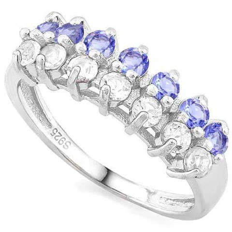 Alluring 0.50cts Genuine Tanzanite Ring