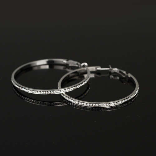 Lovely Hoop Stainless Steel Earrings 53mm