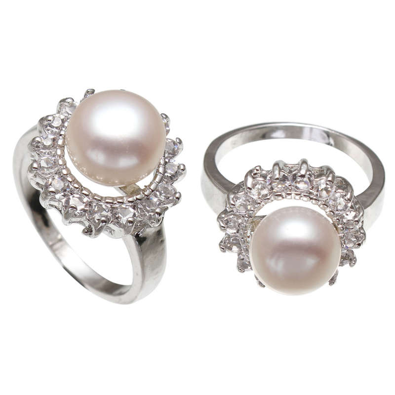 KAVANAGHS 11000 positive ratings - Magnificent 10mm Genuine Cultured Pearl Ring