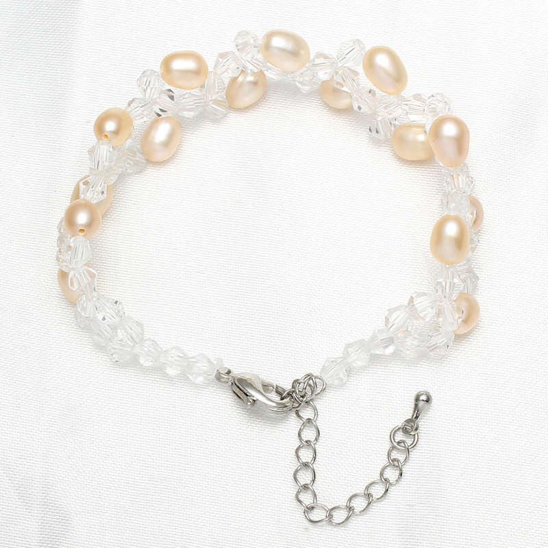 KAVANAGHS 11000 positive ratings - Lovely 6mm Cultured Genuine Freshwater Pearl Bracelet