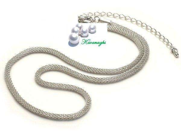 The Kavanaghs Collection...STUNNING 18K White Gold Plated Thick Chain