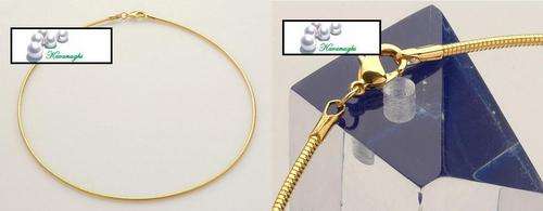 From the Kavanaghs Collection - 18K GP Snake Style Necklace Collar