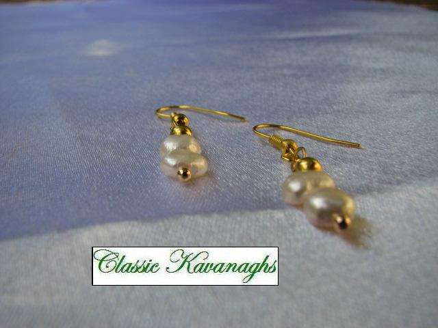 From the Kavanaghs Collection - Luxurious Fresh Water Pearl Drop Earrings