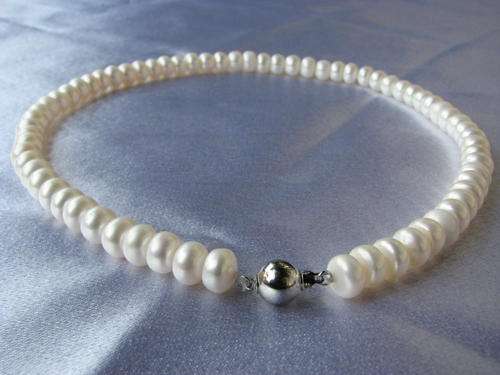 From the Kavanaghs Collection - 10mm White Freshwater Pearl Necklace