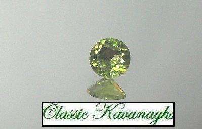 From Kavanaghs Vault - 2 * NATURAL MINED PERIDOTS 0.140ct each