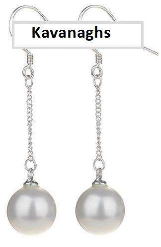 The Kavanaghs Collection - 10mm South Sea Shell Pearl Earrings