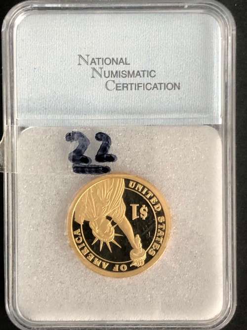 2007 S  1 Dollar George Washington PF 70 Deep Cameo Coin United States of America