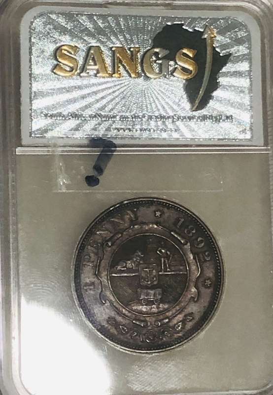 1892 Penny XF 45