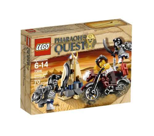 LEGO PHARAOH'S QUEST GOLDEN STAFF GUARDIANS 7306