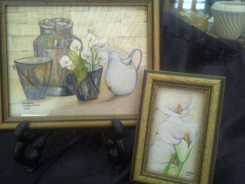 Original Andrea ueckerman paintings - Stunning, Striking paintings, see pics. Bid is per set!