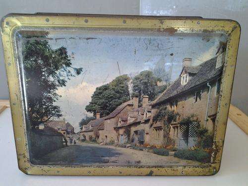 A Vintage " Milady" confectionery tin by Waller & Hartley Ltd- made in England. See pictures!