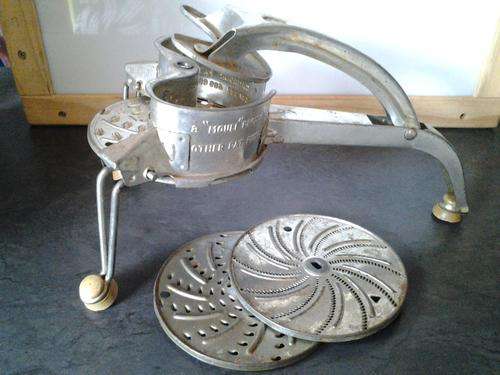 A Vintage " Mouli Julienne" vintage grater - so RARE- made in France