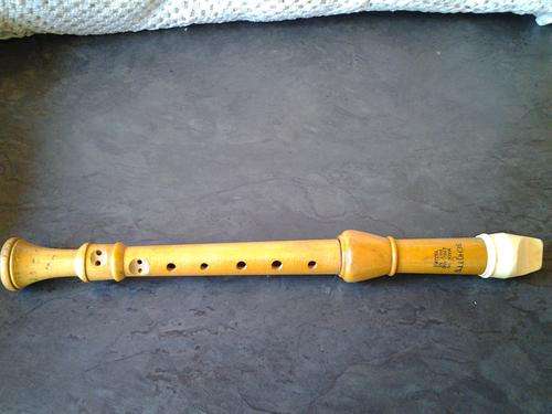 Vintage SCHOTT'S Bamboo flute -made in England.