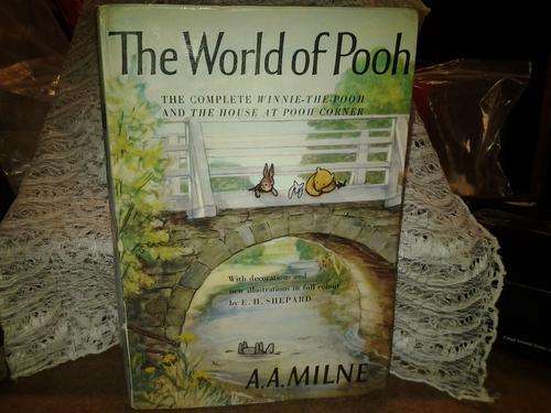 A Collectable-  The world of Pooh - by AA Milne - A true treasure piece.