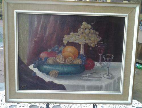 A South African Grown Original by artist "TB Vian" -  in a lovely vintage  frame. Must see pics.