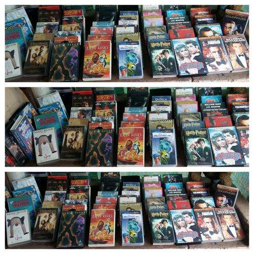 A joblot of x52 Collectable VHS Video cassettes, incl x6 James Bond collectables - see pics.