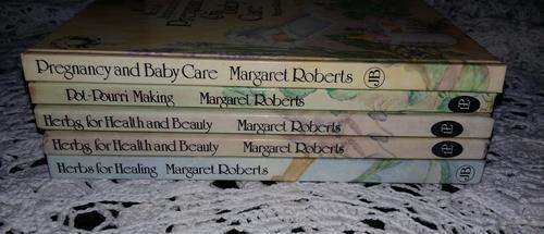 A  set of 5x Margaret Roberts Herb series books.  - a - a bargain buy- must see.