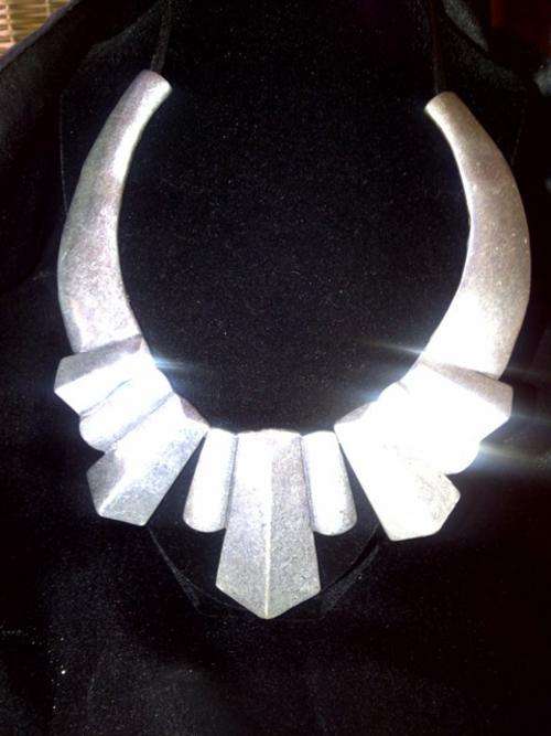 Bold Silver - Nickel free Necklace.