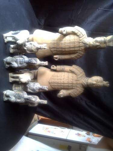 Treasured Terracotta chinese warriors - 10 piece