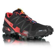 Salomon Speedcross3 Black & Red size 10.5 UK