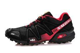 Salomon Speedcross 3 Black & Red Size 9.5 Uk