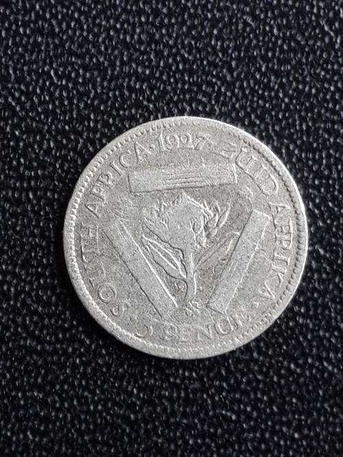 SAU 1927 TICKEY 3D .80 SILVER - NICE FILLER
