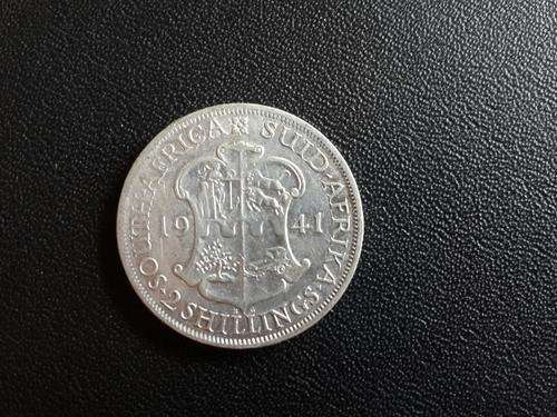 1941 UNION SILVER 2 SHILLINGS - VERY DECENT CONDITION