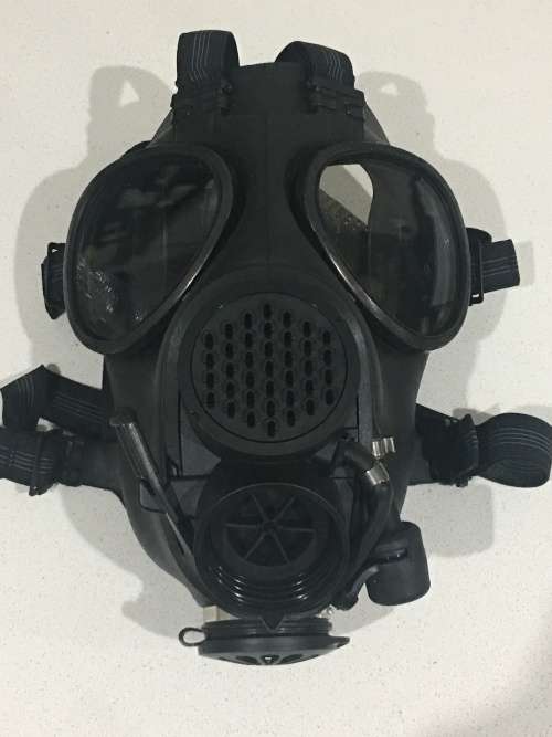 HUBER-SUHNER Swiss Military Gas Mask Lot